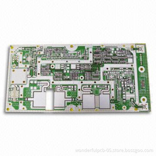 High-density Multilayer PCB with 215 x 185mm Size and 2.0mm Board Thickness Soft Plating Gold